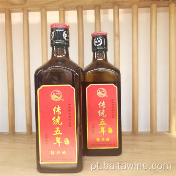 Vinho Shaoxing de cinco anos tradicional